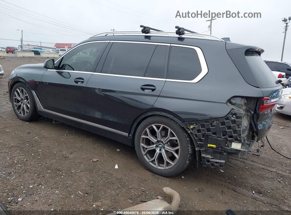 5UXCW2C01M9H51792 2021 BMW X7 Серый Задняя левая четверть