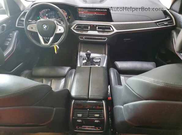 5UXCW2C02N9M47756 2022 BMW X7 Black Widok deski rozdzielczej