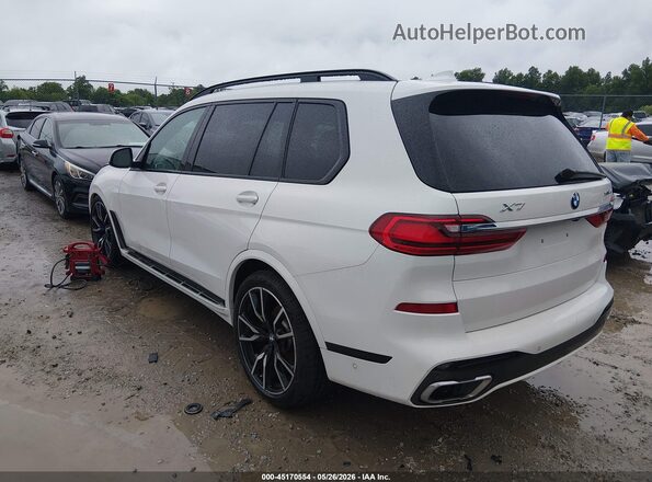 5UXCW2C03N9M41061 2022 BMW X7 Белый Задняя левая четверть