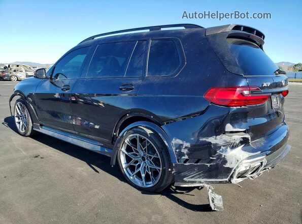 5UXCW2C04L9C37305 2020 BMW X7 Black Tył lewy