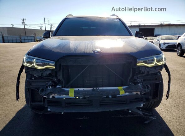 5UXCW2C04L9C37305 2020 BMW X7 Black Widok z przodu