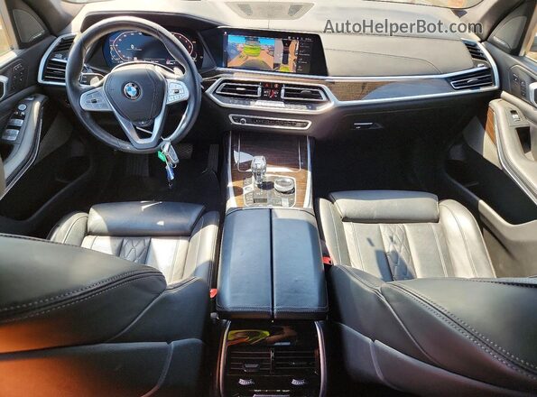 5UXCW2C04M9F88443 2021 BMW X7 Black 