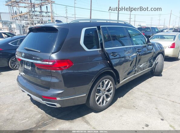 5UXCW2C06L9A03652 2020 BMW X7 Gray Հետևի աջ