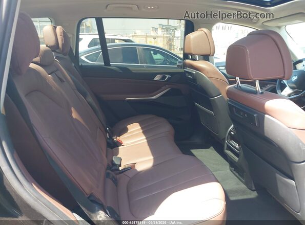 5UXCW2C06L9A03652 2020 BMW X7 Gray VIN կոդի պիտակի տեսք