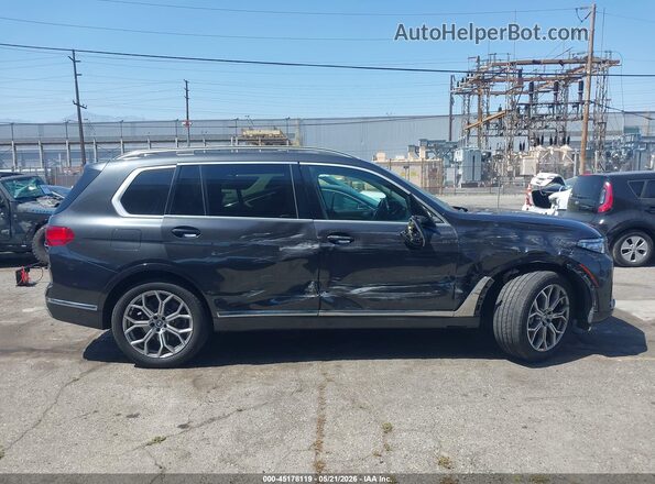 5UXCW2C06L9A03652 2020 BMW X7 Gray Սալոնի 360 աստիճան տեսք