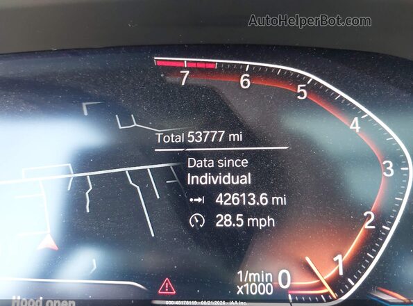 5UXCW2C06L9A03652 2020 BMW X7 Gray 