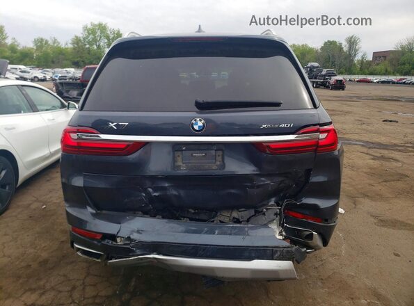 5UXCW2C07L0E74729 2020 BMW X7 Серый Вид сзади