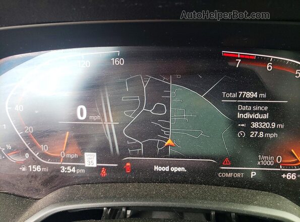 5UXCW2C07L0E74729 2020 BMW X7 Серый Вид щитка приборов