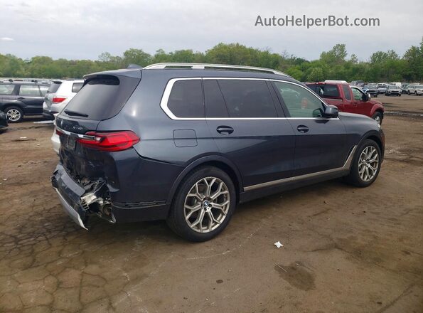 5UXCW2C07L0E74729 2020 BMW X7 Серый Задняя правая четверть