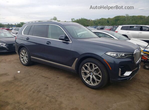 5UXCW2C07L0E74729 2020 BMW X7 Серый Передняя правая четверть