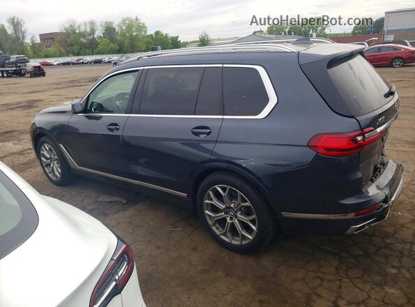 5UXCW2C07L0E74729 2020 BMW X7 Серый Задняя левая четверть