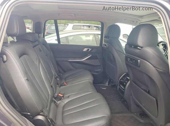 5UXCW2C07L0E74729 2020 BMW X7 Серый Вид задней части салона