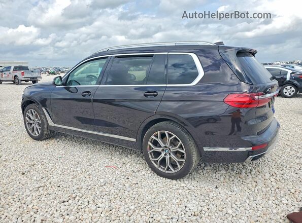 5UXCW2C07M9F47174 2021 BMW X7 Black Rear left