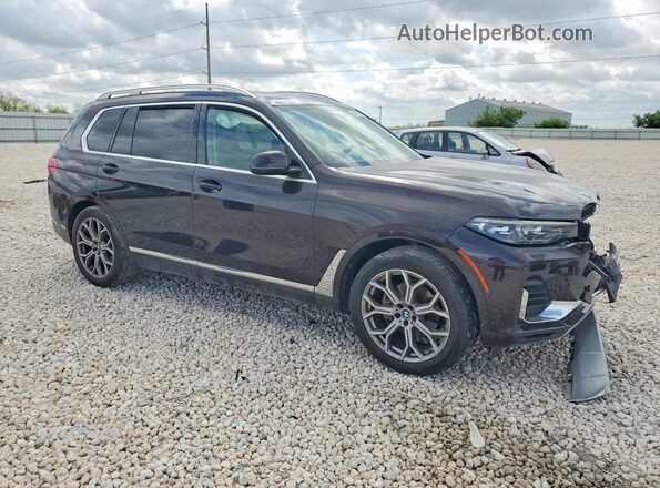 5UXCW2C07M9F47174 2021 BMW X7 Black Front right