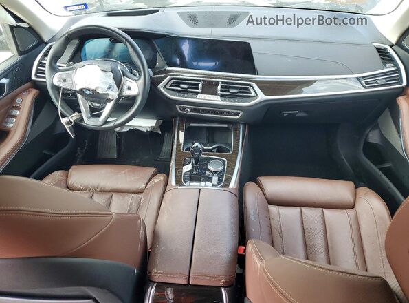 5UXCW2C07M9F47174 2021 BMW X7 Black Dashboard view