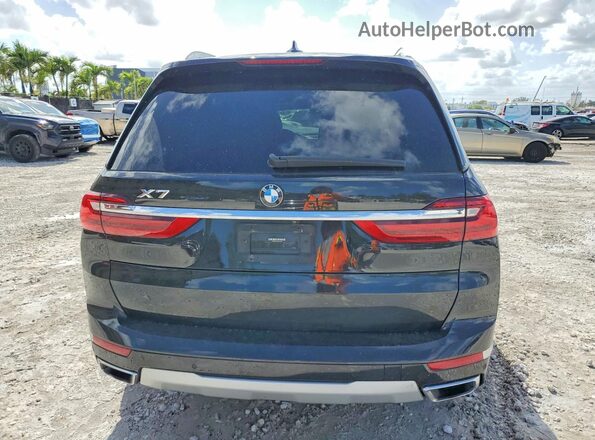 5UXCW2C07M9G50529 2021 BMW X7 Black Rear view