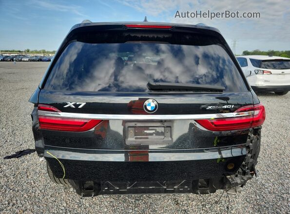 5UXCW2C07M9G90612 2021 BMW X7 Black Widok z tyłu