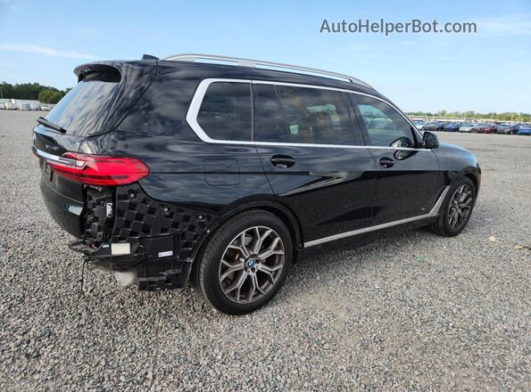 5UXCW2C07M9G90612 2021 BMW X7 Black Tył prawy
