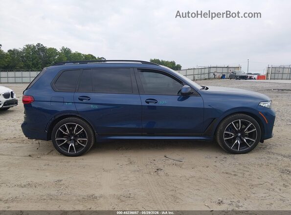 5UXCW2C09L9C22945 2020 BMW X7 Синий Панорамный вид салона 360°