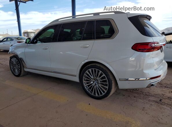 5UXCW2C09L9C68792 2020 BMW X7 White Rear left
