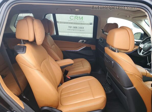 5UXCW2C0XM9D83242 2021 BMW X7 Black Սալոնի հետևի տեսք
