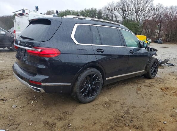 5UXCW2C0XM9D83242 2021 BMW X7 Black Հետևի աջ