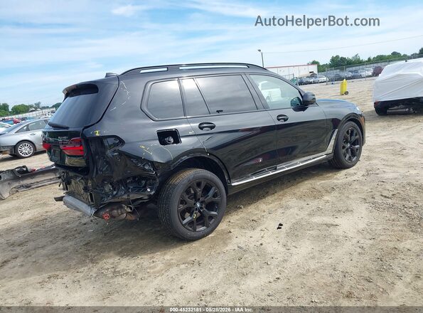 5UXCW2C0XN9L04070 2022 BMW X7 Black უკანა მარჯვენა