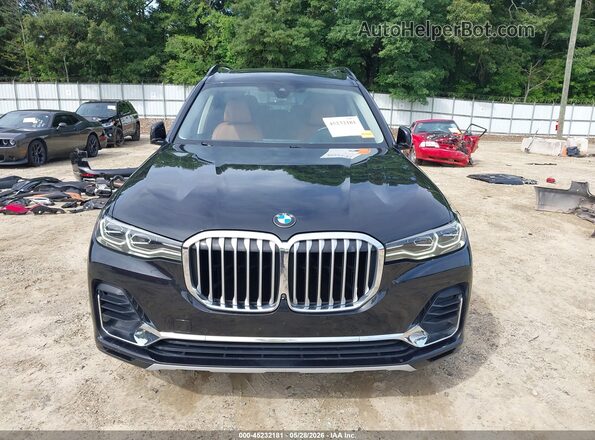 5UXCW2C0XN9L04070 2022 BMW X7 Black უკანა სალონის ხედი
