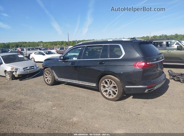 5UXCW2C53KL083311 2019 BMW X7 Black Հետևի ձախ