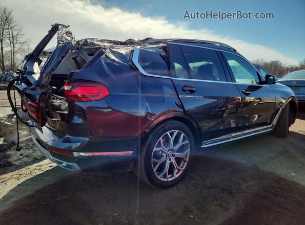 5UXCW2C58KL088021 2019 BMW X7 Black Задня права чверть