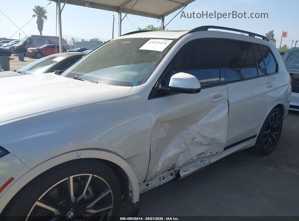 5UXCX4C52KLS38701 2019 BMW X7 White Դիմացի տեսք