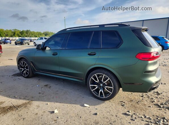 5UXCX4C53KLS37881 2019 BMW X7 Зеленый Задняя левая четверть