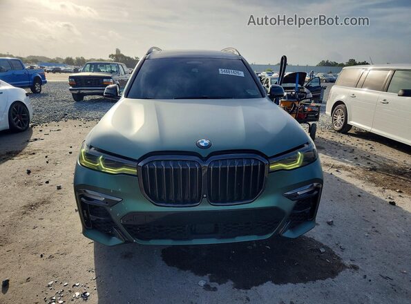 5UXCX4C53KLS37881 2019 BMW X7 Зеленый Вид спереди