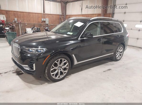 5UXCX4C56KLS36238 2019 BMW X7 Black Front left