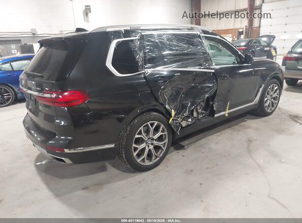5UXCX4C56KLS36238 2019 BMW X7 Black Rear right