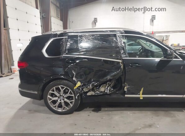 5UXCX4C56KLS36238 2019 BMW X7 Black Front view