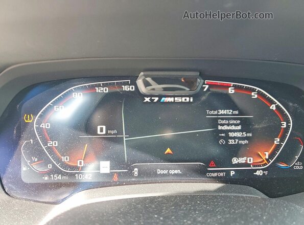 5UXCX6C00L9C61024 2020 BMW X7 Blue 