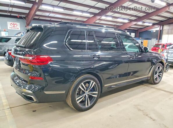 5UXCX6C00LLE35984 2020 BMW X7 Черный Задняя правая четверть
