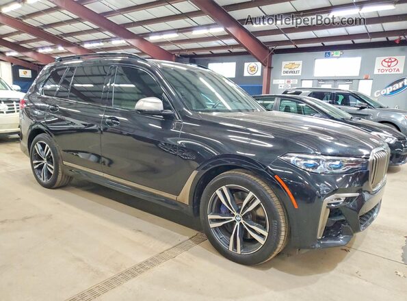5UXCX6C00LLE35984 2020 BMW X7 Черный Передняя правая четверть