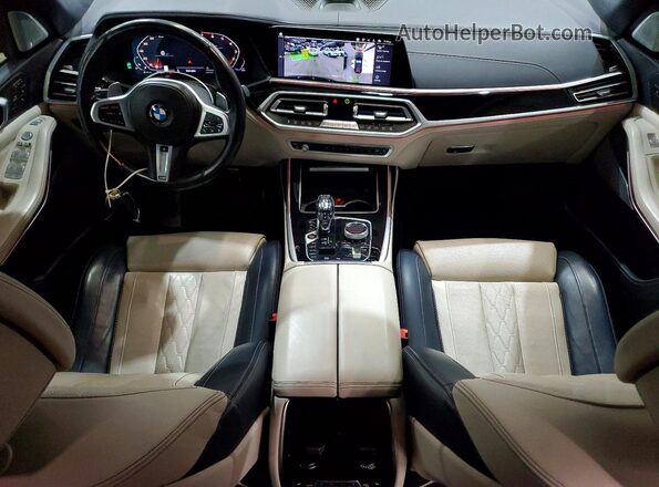 5UXCX6C00LLE35984 2020 BMW X7 Черный Вид панели приборов