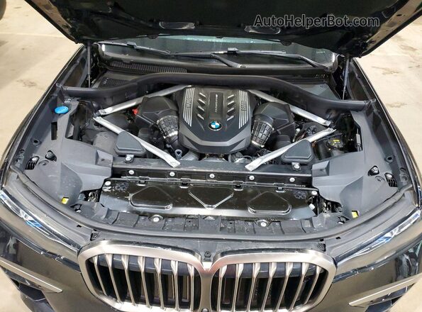 5UXCX6C00LLE35984 2020 BMW X7 Черный Вид подкапотного пространства
