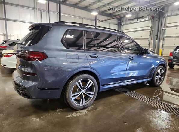 5UXCX6C06N9K34670 2022 BMW X7 Серый Задняя правая четверть