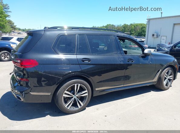 5UXCX6C07M9D97796 2021 BMW X7 Black Widok wnętrza 360 stopni