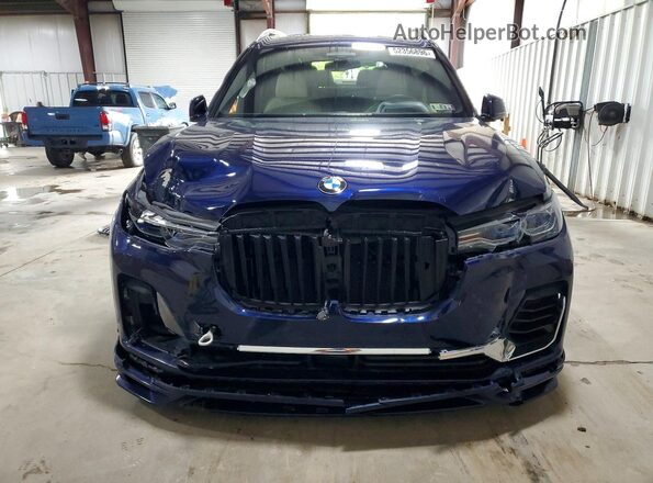 5UXCX6C19M9F64264 2021 BMW X7 Blue Դիմացի տեսք