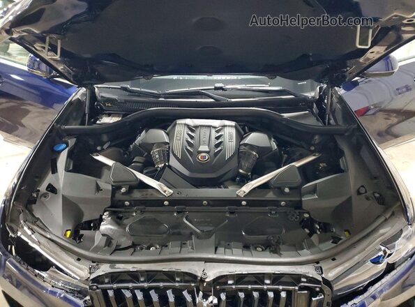 5UXCX6C19M9F64264 2021 BMW X7 Blue Շարժիչի բաժամունքի տեսք