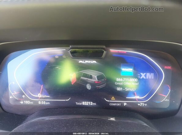 5UXCX6C1XM9H36298 2021 BMW ALPINA Черный Вид задних сидений
