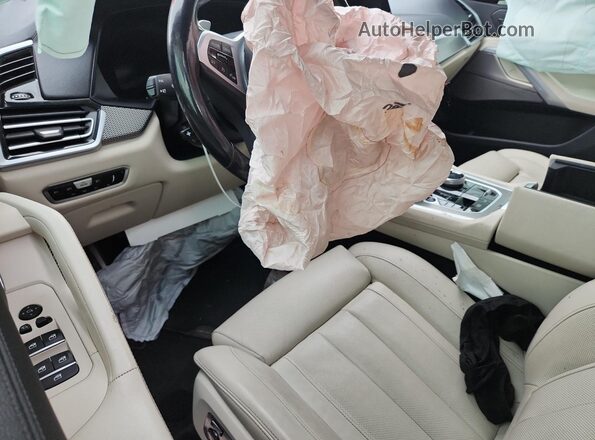 5UXCY6C01M9F19890 2021 BMW X6 White Dashboard view