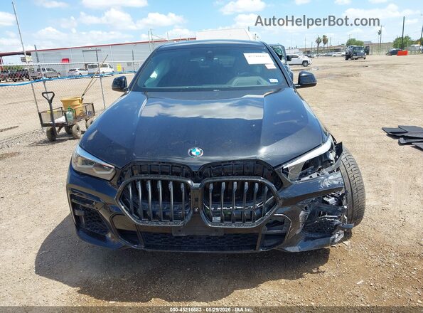 5UXCY6C02N9M28402 2022 BMW X6 Black Widok zestawu wskaźników