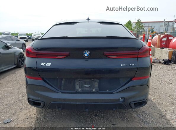 5UXCY6C05M9G23668 2021 BMW X6 Black 