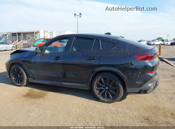 5UXCY6C06L9C97037 2020 BMW X6 Black 
